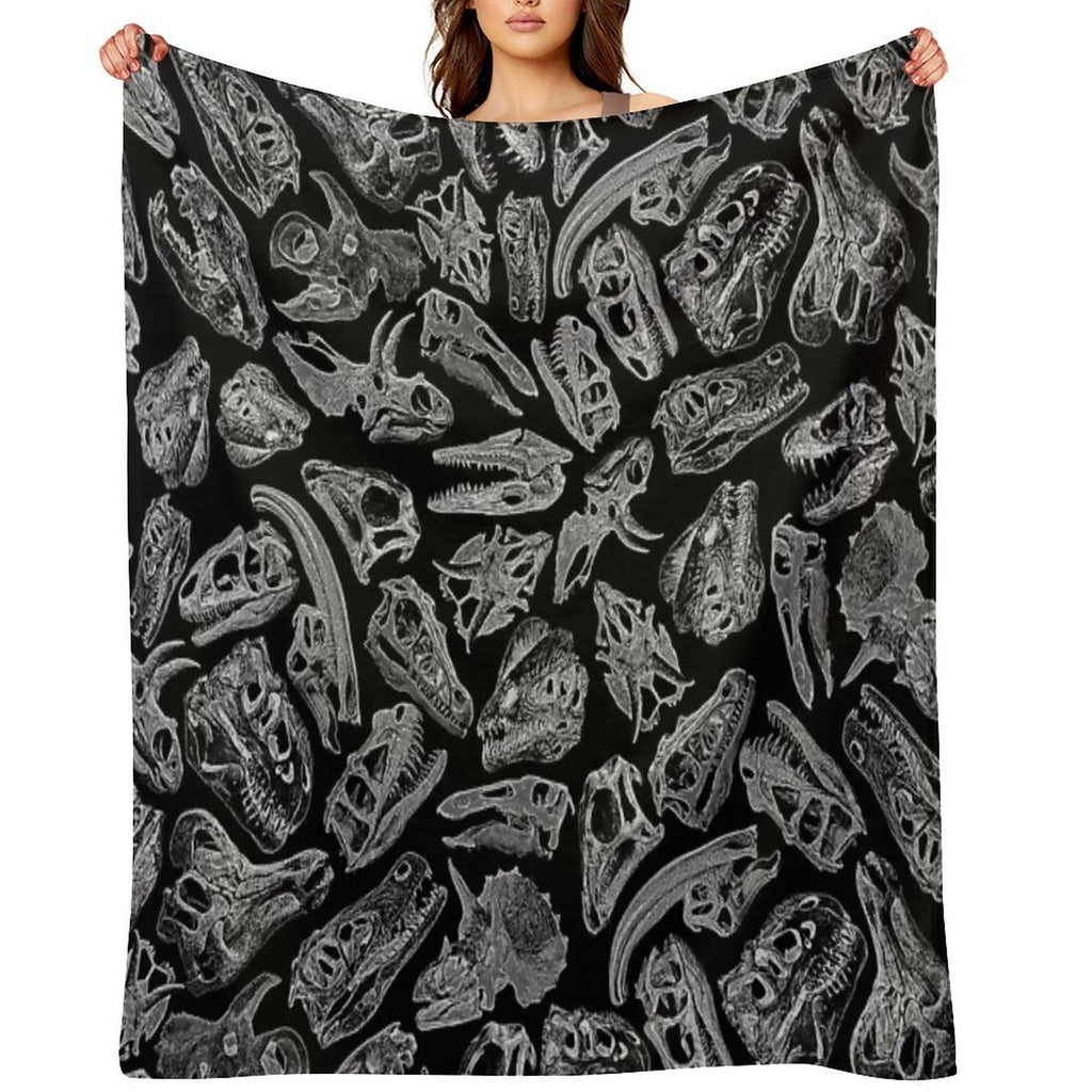 Paleontology Dream II Shrink-resistant Throw Blanket