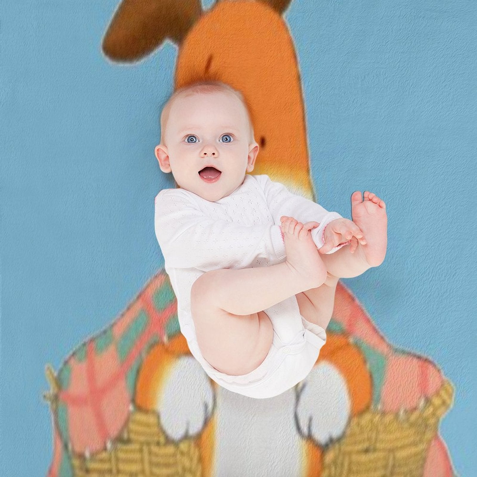Kipper The Dog - Retro Children's TV Gift-ready Throw Blanket