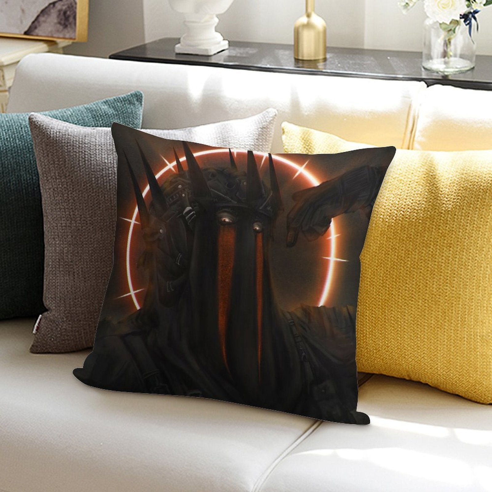 Hail The King Soft Skin-Friendly Throw Pillow
