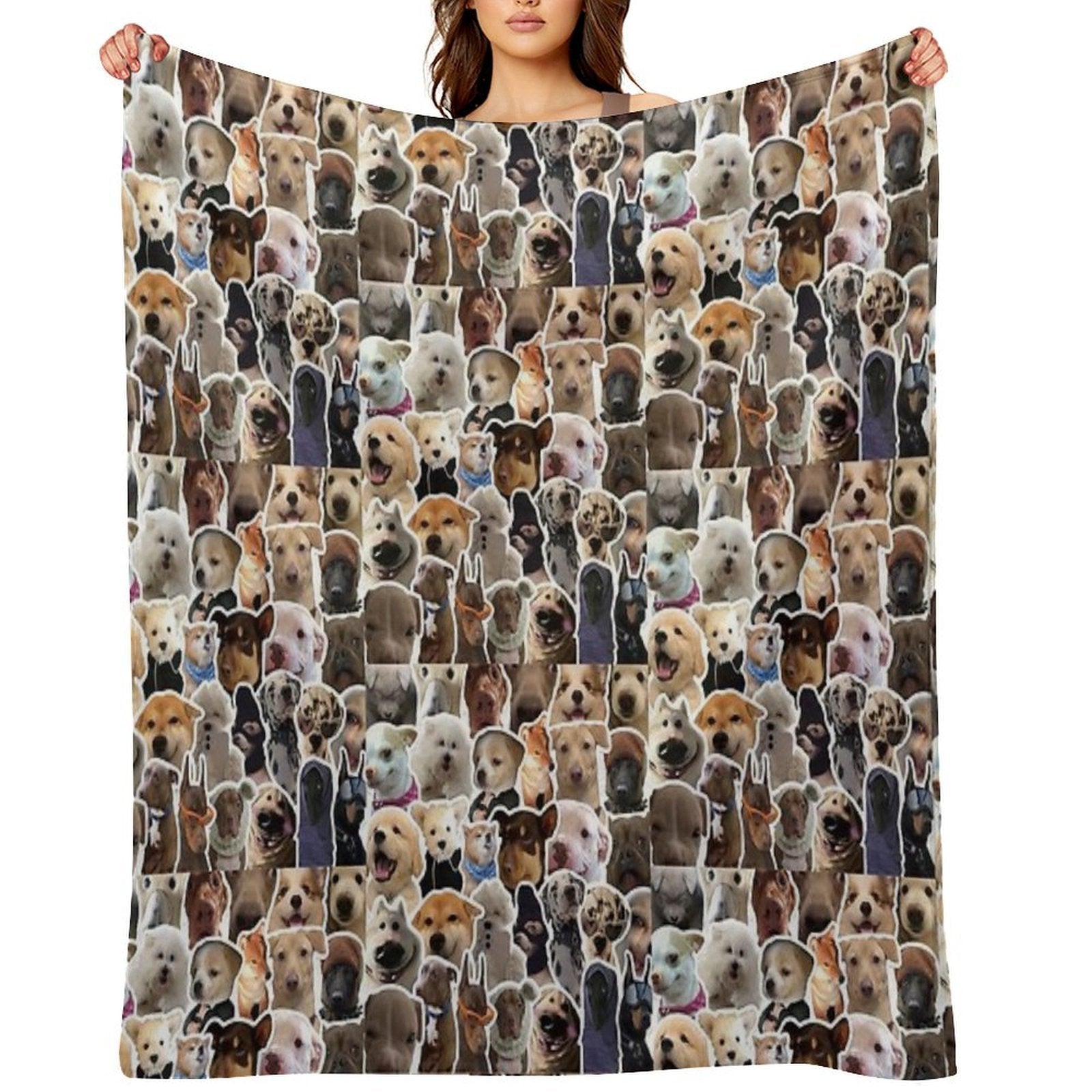 Sticker Stack 15 Easy Care Throw Blanket