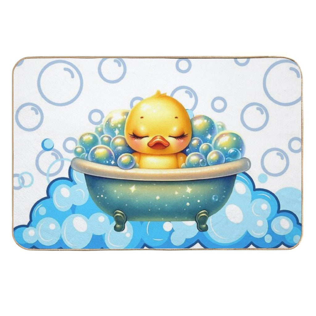 Bubble Bath Bliss  High-Traffic Bath Mat