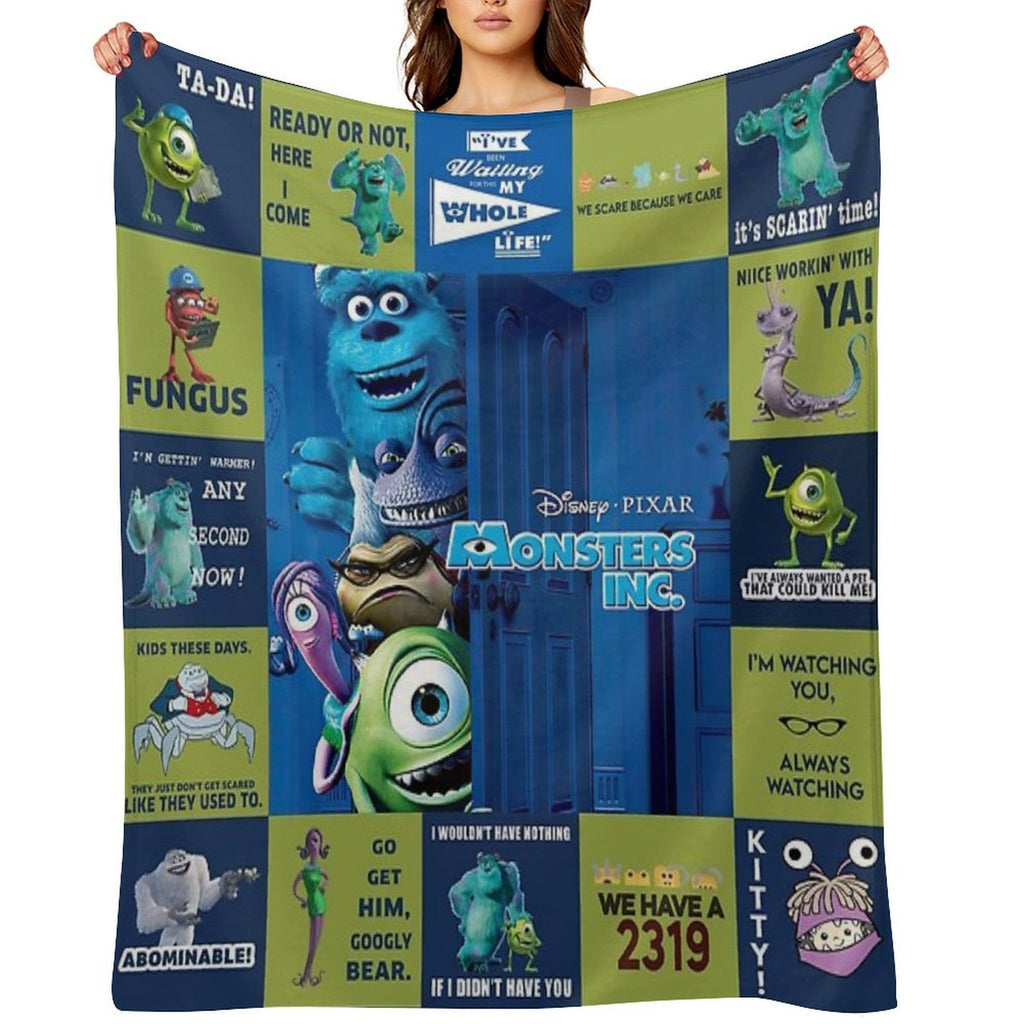 Vegetarian Compact Throw Blanket