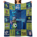 Vegetarian Compact Throw Blanket