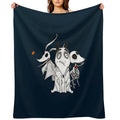 ZERO, SCRAPS And SPARKY Dog Tim Burton Movies All-season Throw Blanket