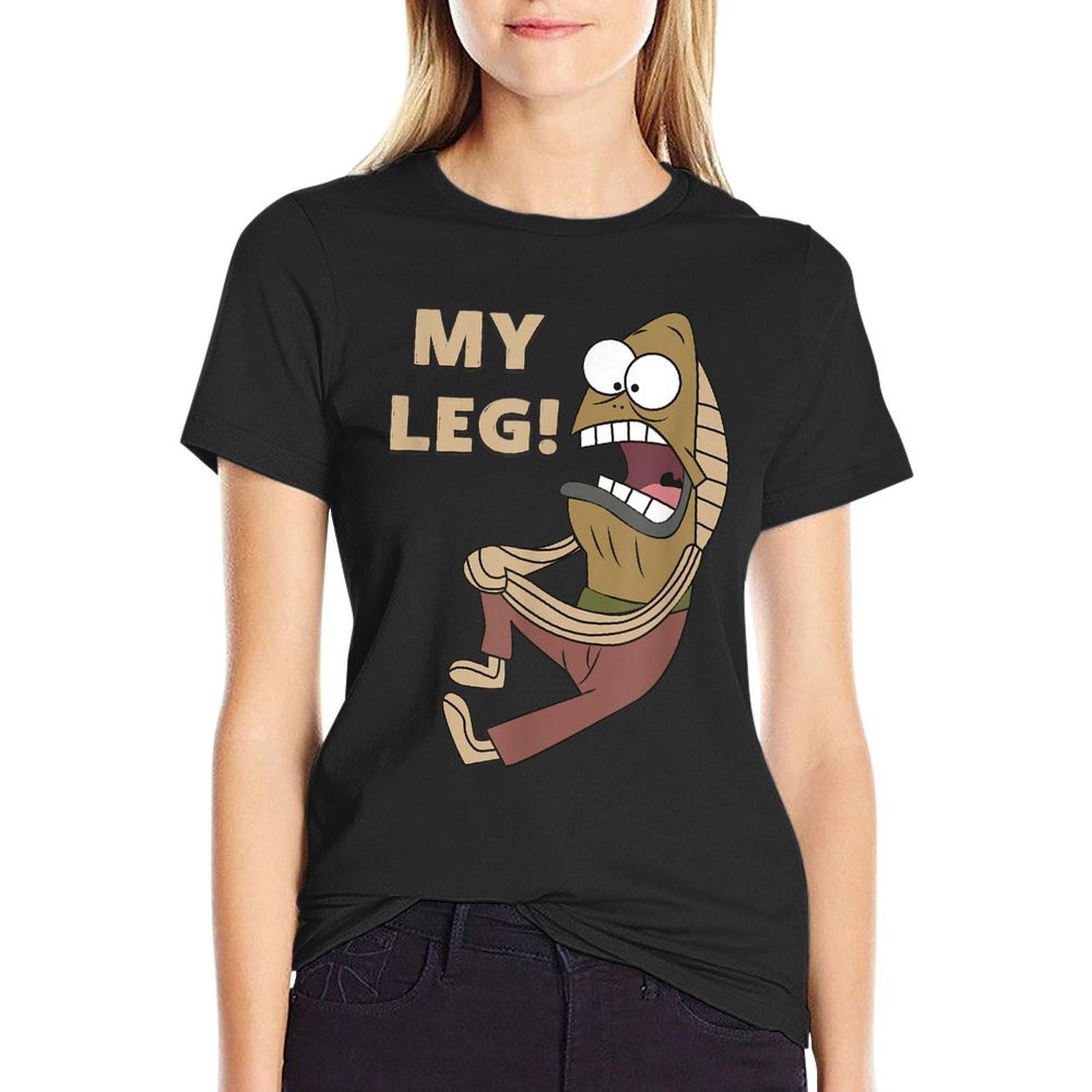 Mademark X SpongeBob SquarePants - Fred The Fish - My Leg!  Vintage-inspired T-Shirt