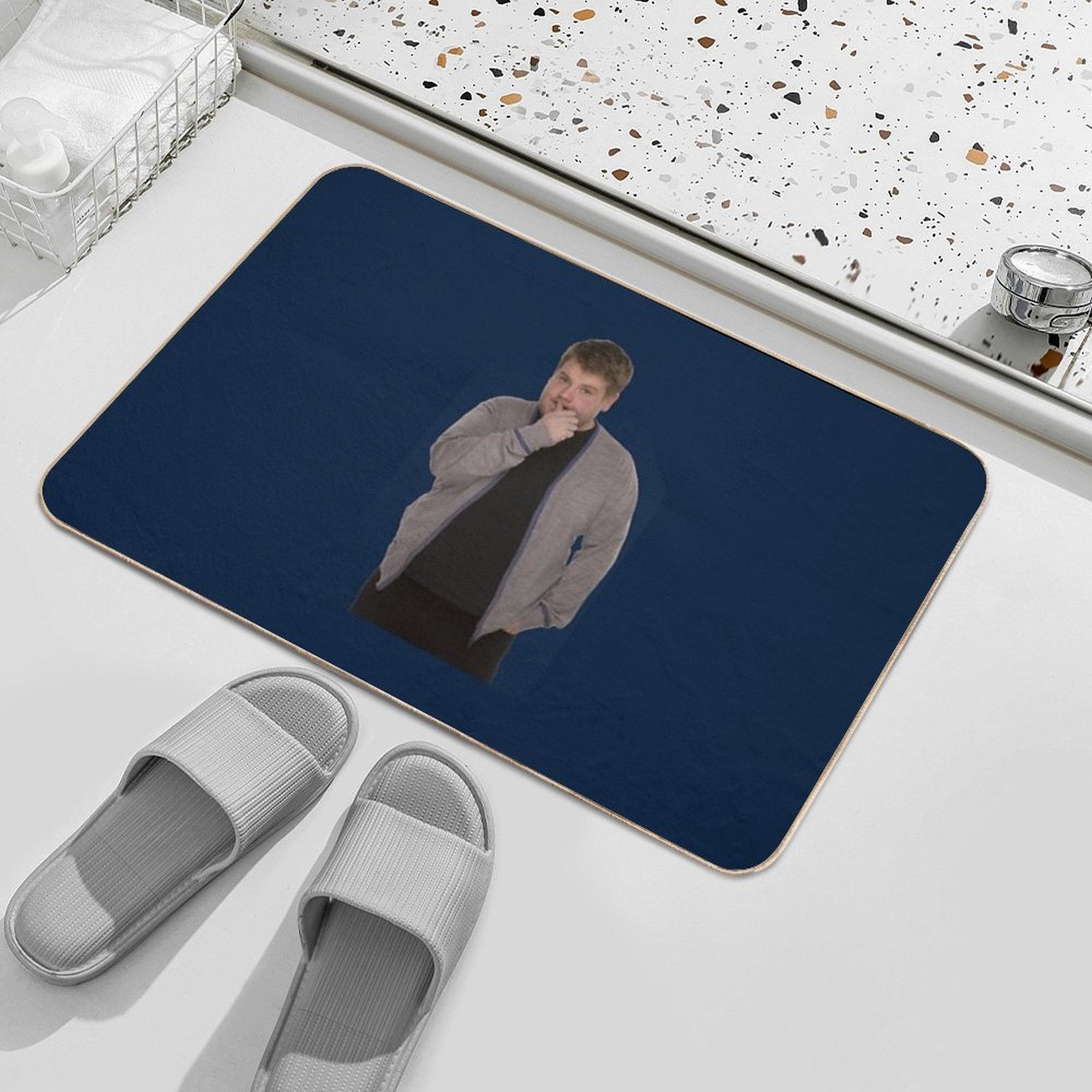 James Corden  Rapid-Drying Bath Mat