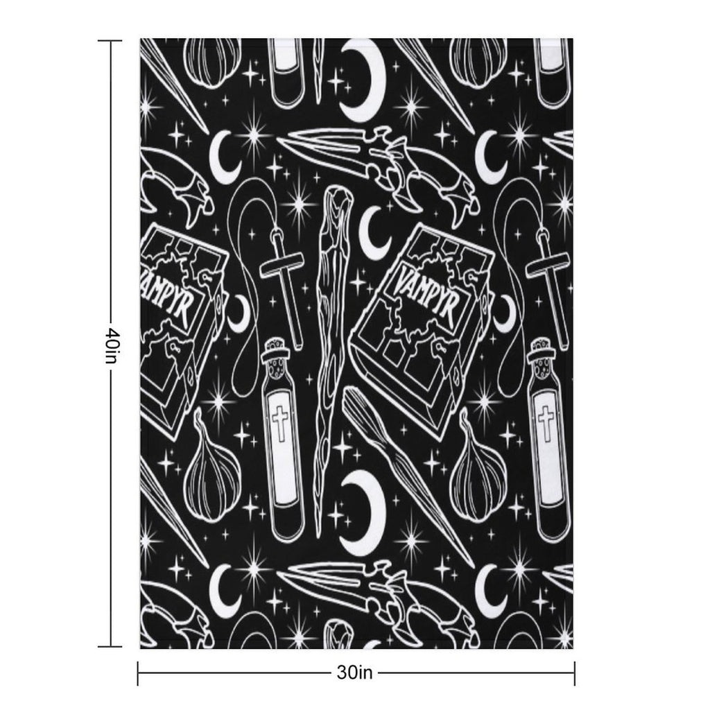 Buffy The Vampire Slayer Weapons Velvety-soft Throw Blanket