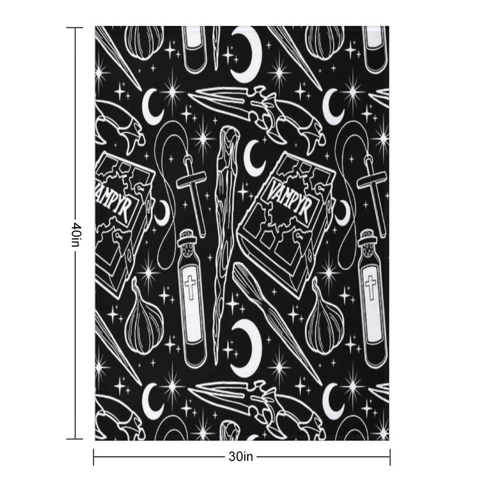 Buffy The Vampire Slayer Weapons Velvety-soft Throw Blanket