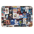 Christmas Film Collage  Dirt-Trapping Bath Mat