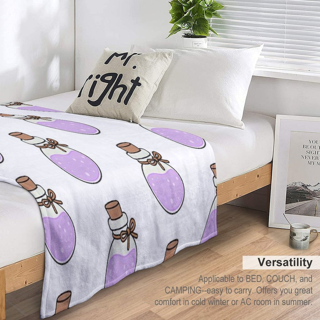 Lavender Potion Durable Throw Blanket