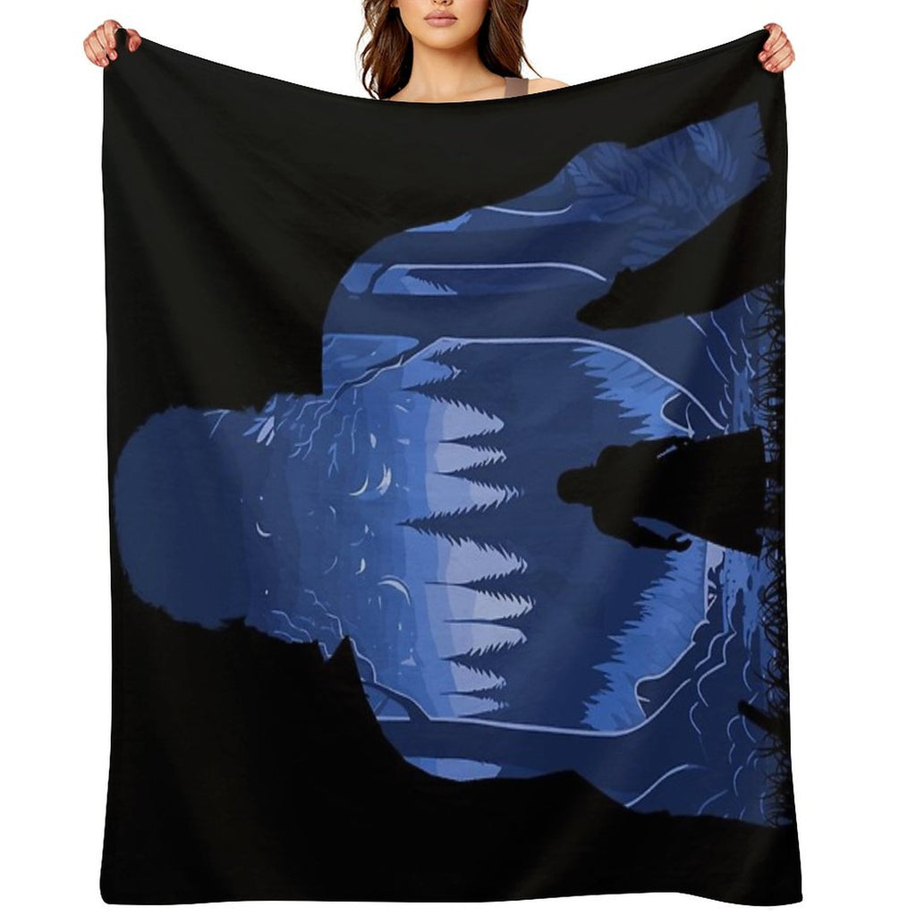 Baldurs Gate 3 - Gale Negative Illusion Multi-functional Throw Blanket