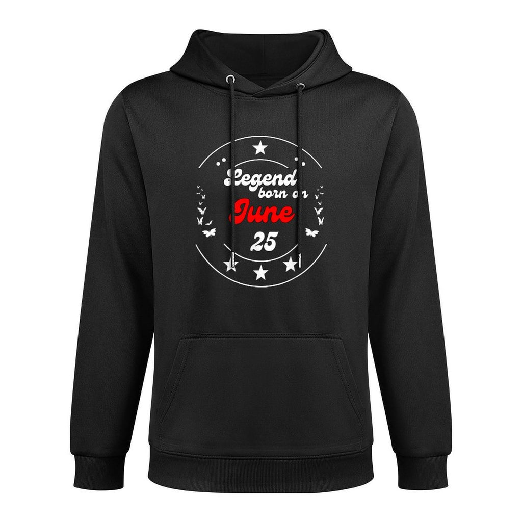 June 25 Birthday Legend Man Boy Since June 25th Layering Staple Hoodie