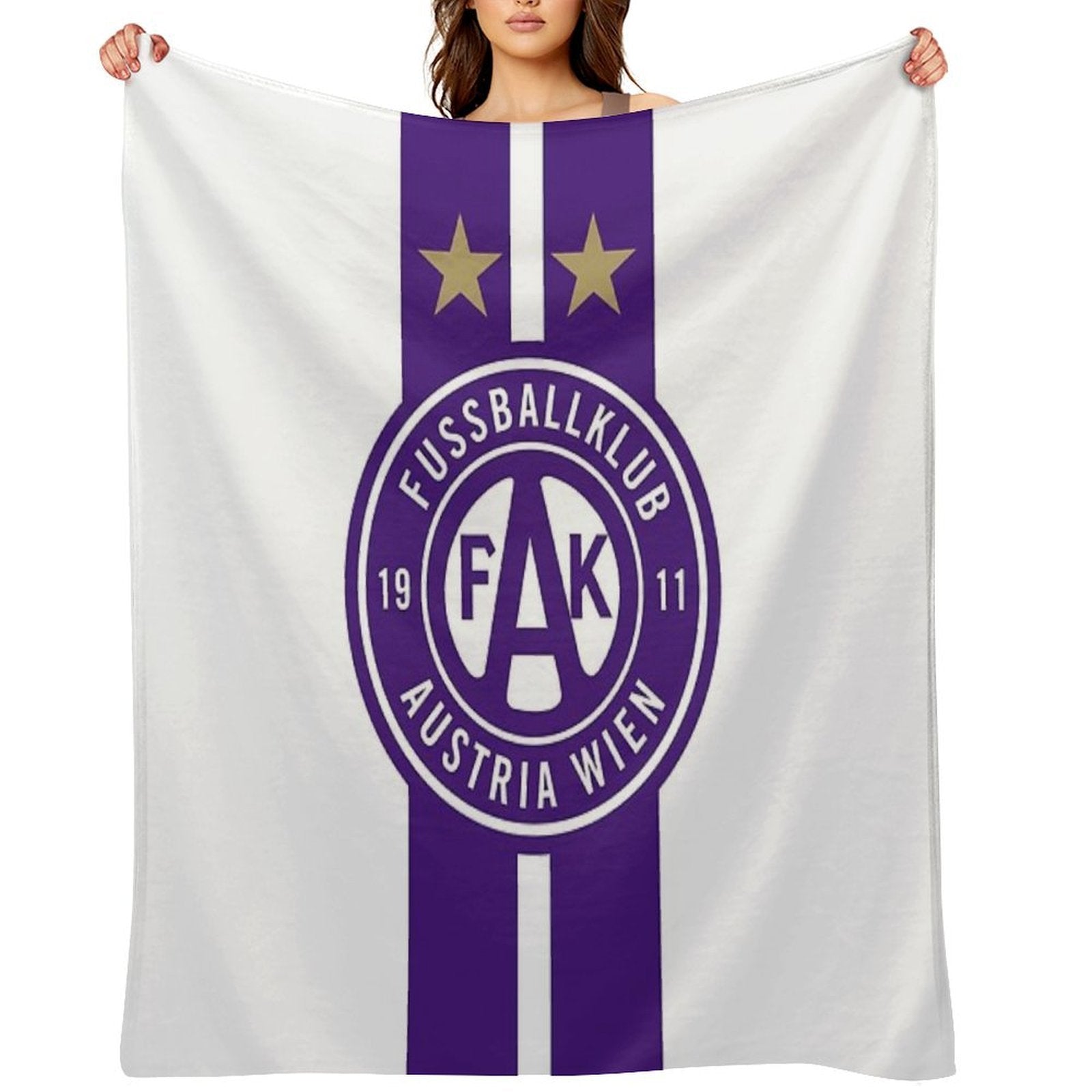Austria Footbal Fans Ultras Hooligans Vienna Wien All-season Throw Blanket