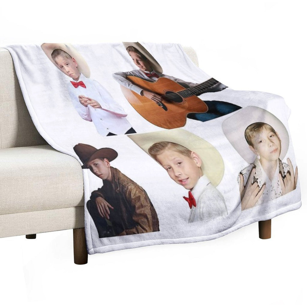 Mason Ramsey Compilation Quick-dry Throw Blanket