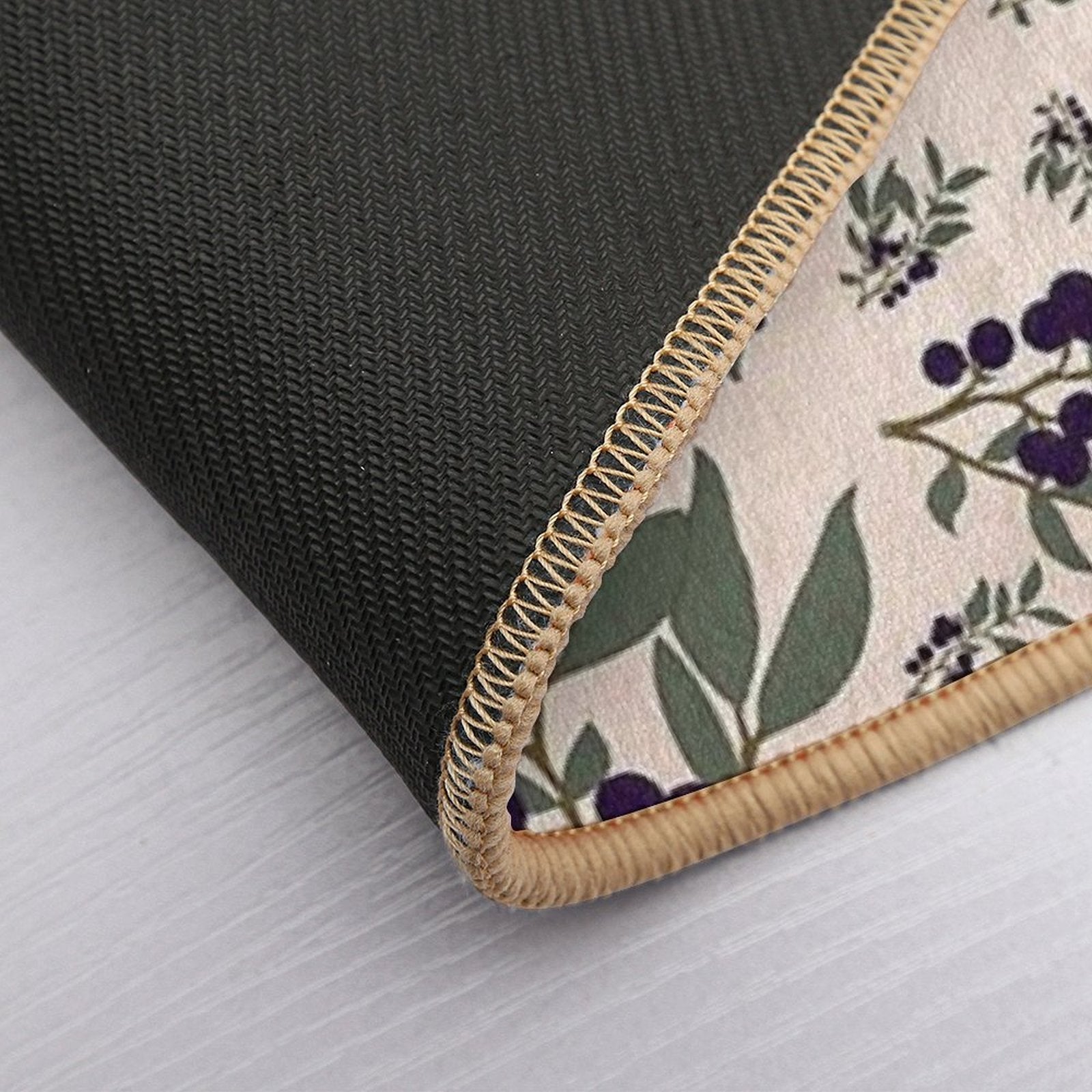 Huckleberry Pattern  Multi-Purpose Bath Mat