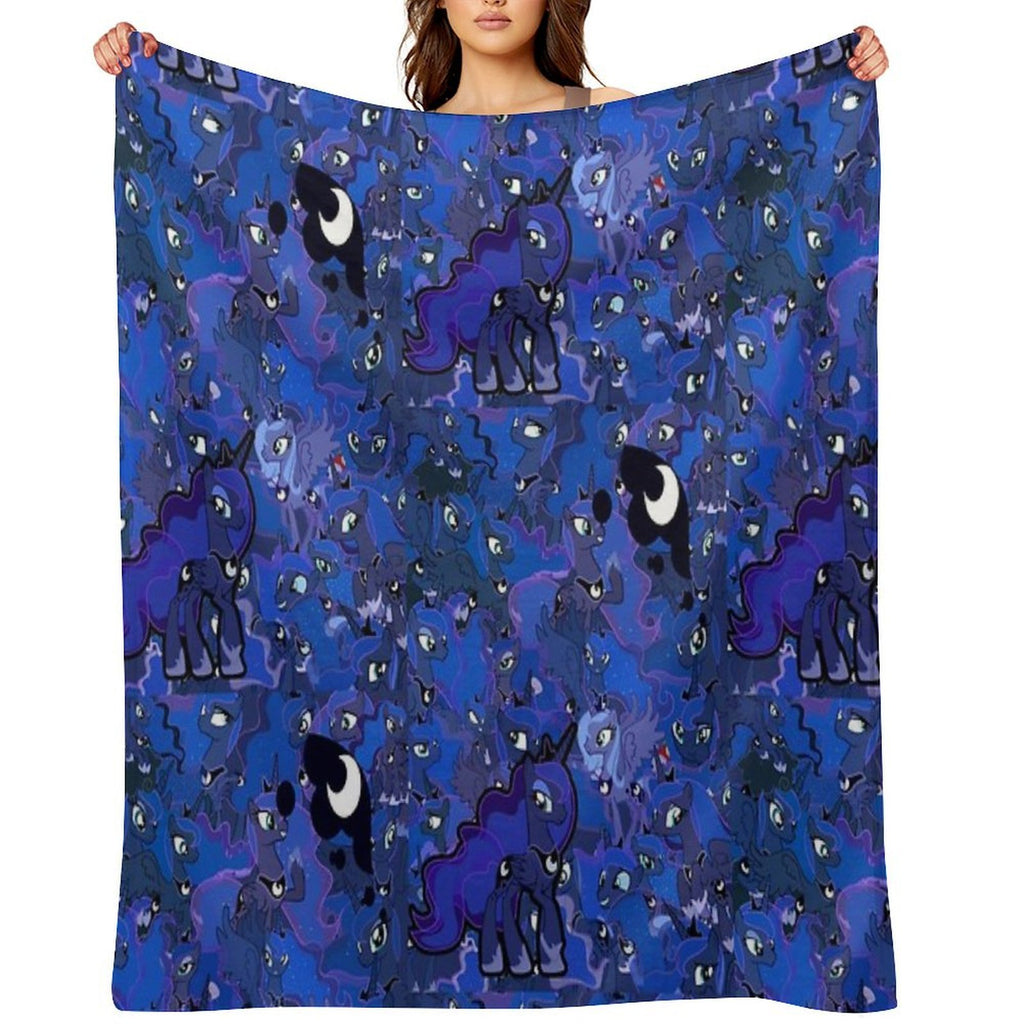Princess Luna Velvety-soft Throw Blanket
