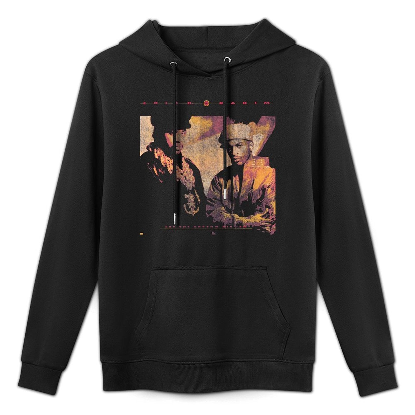 Eric B  Rakim – Let The Rhythm Portrait Shape Retention Hoodie