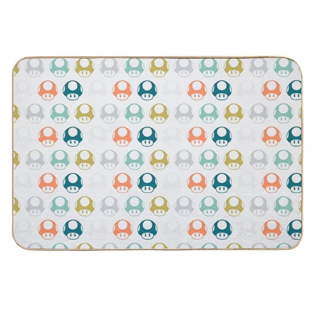 Mushrooms  High-Traffic Bath Mat
