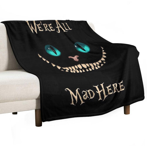 Alice In Wonderland All-season Throw Blanket