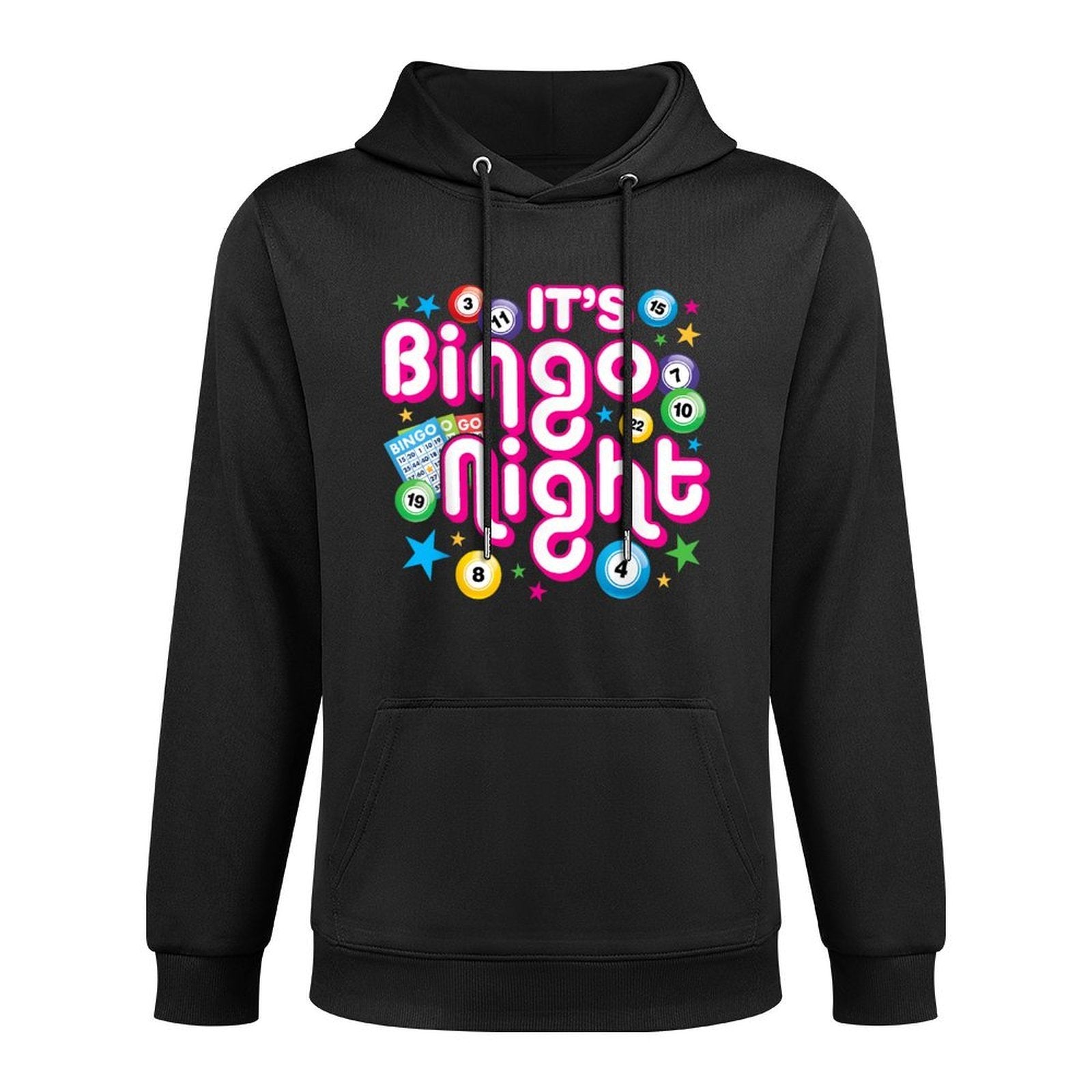 Its Bingo Night Funny Bingo Player Lover Unisex Design Hoodie