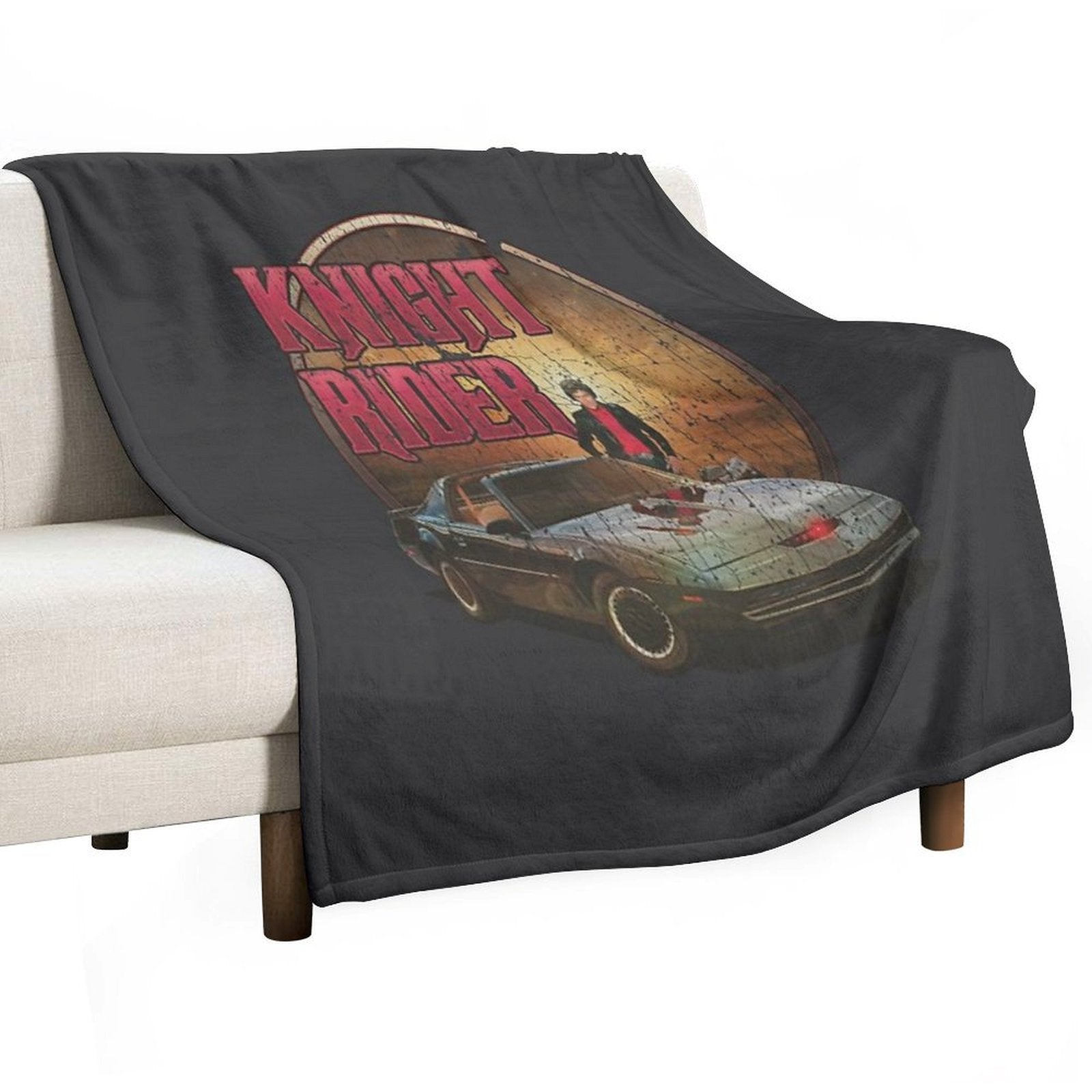 Knight Rider 1982 Premium Throw Blanket