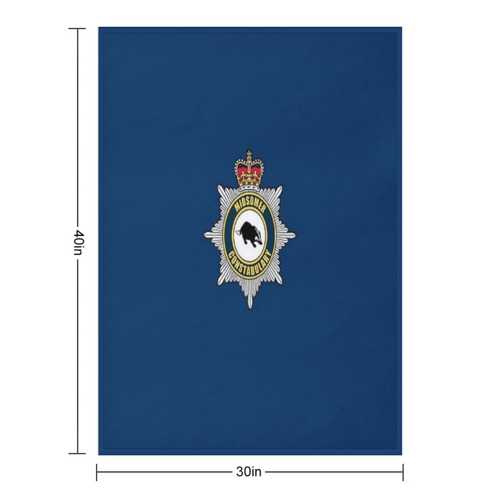 MIDSOMER CONSTABULARY Eco-conscious Throw Blanket