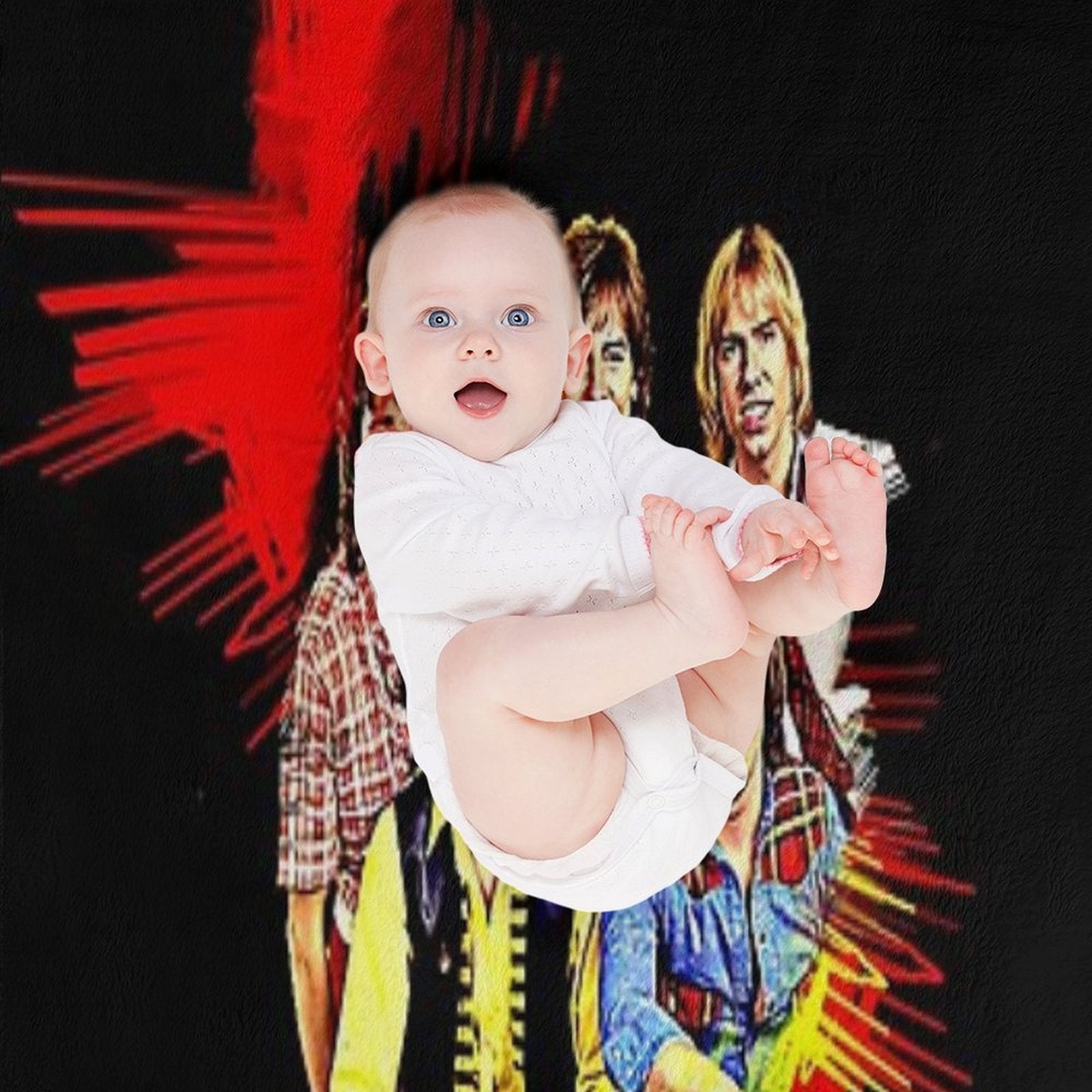 Bay City Rollers Merchandise Shrink-resistant Throw Blanket