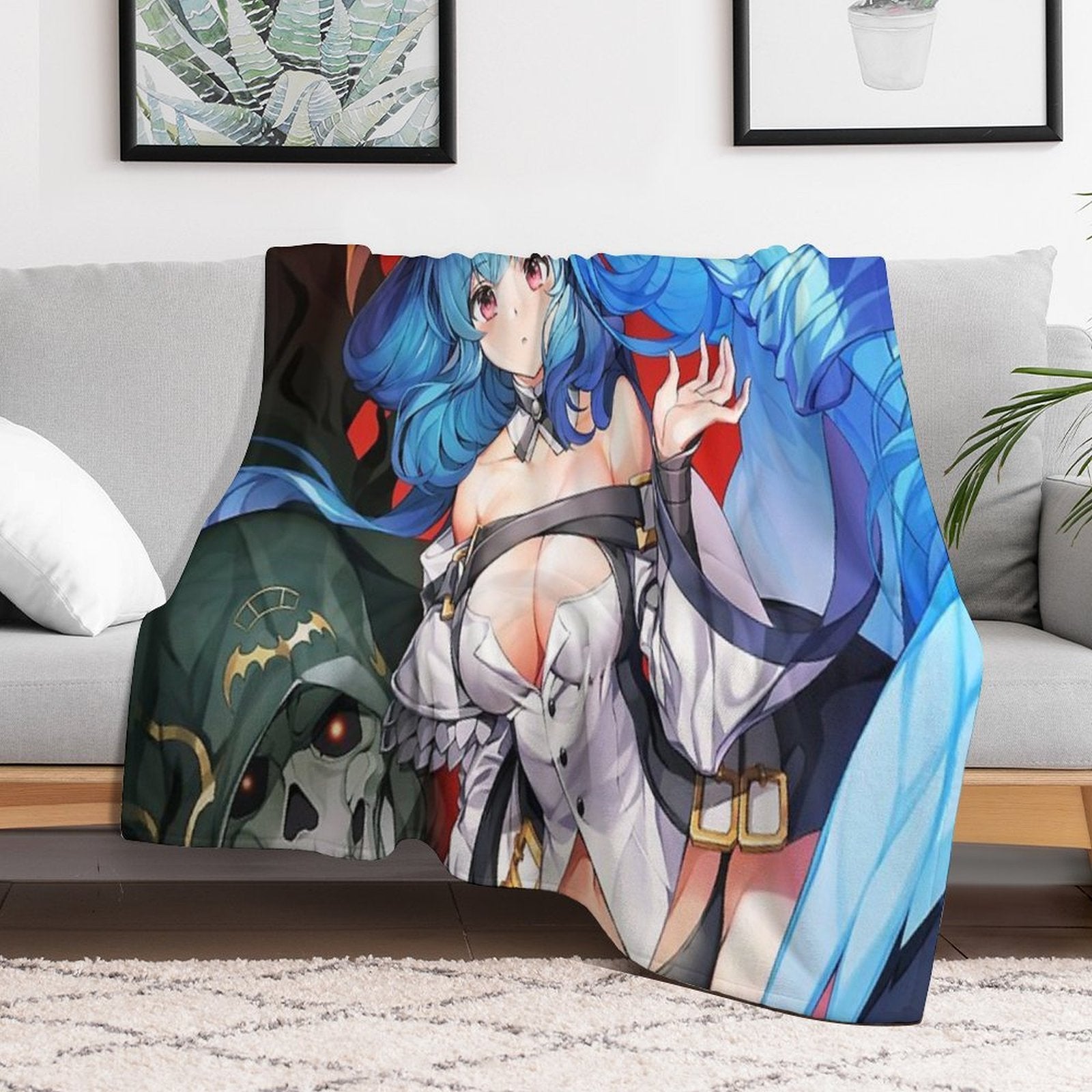Guilty Gear Dizzy Eco-conscious Throw Blanket