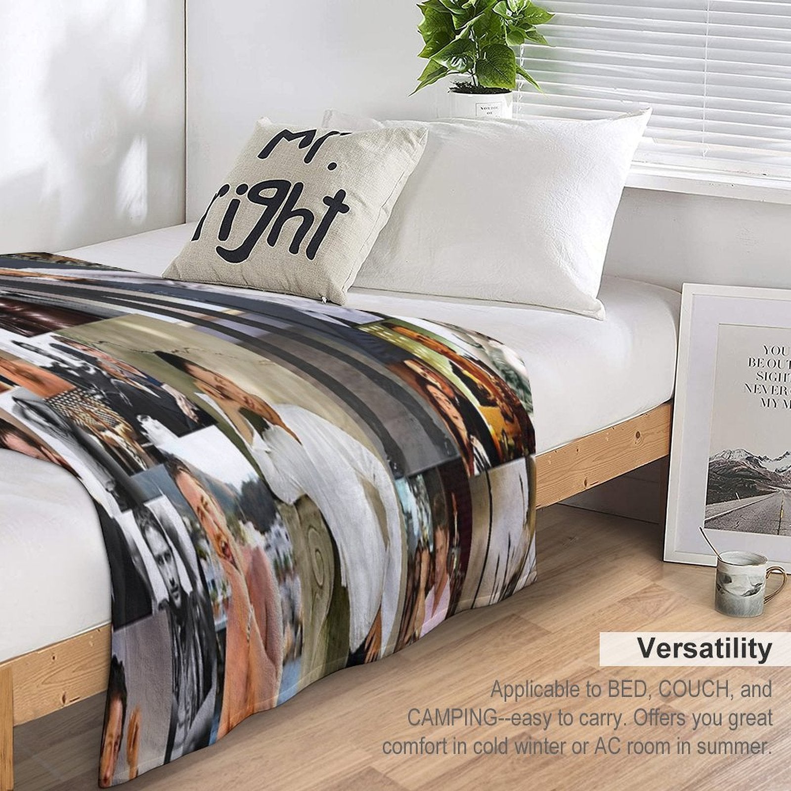 Gerard Butler Gift-ready Throw Blanket