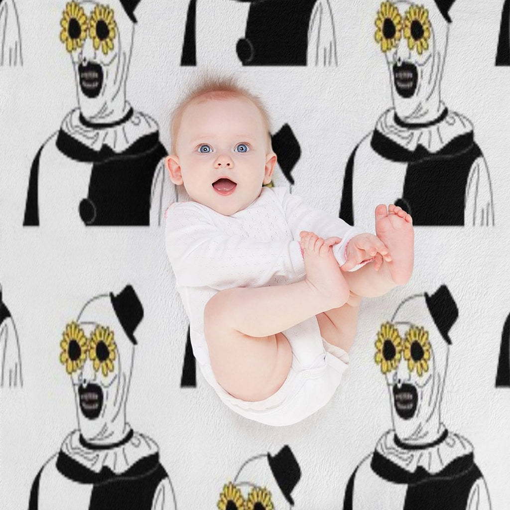 Art The Clown - Terrifier Classic Eco-conscious Throw Blanket