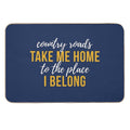 Country Roads Take Me Home  Long-Lasting Bath Mat