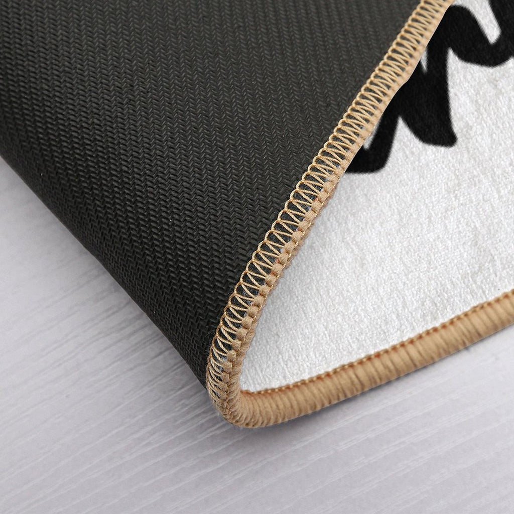 Come Back With A Warrant Doormat  Odorless Bath Mat