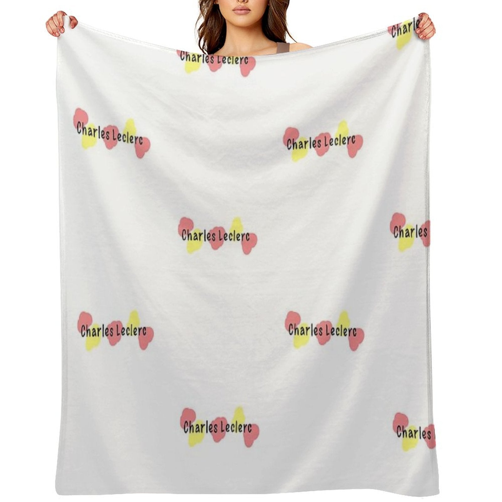Charles Leclerc - Looks Like Water Colour Easy Care Throw Blanket