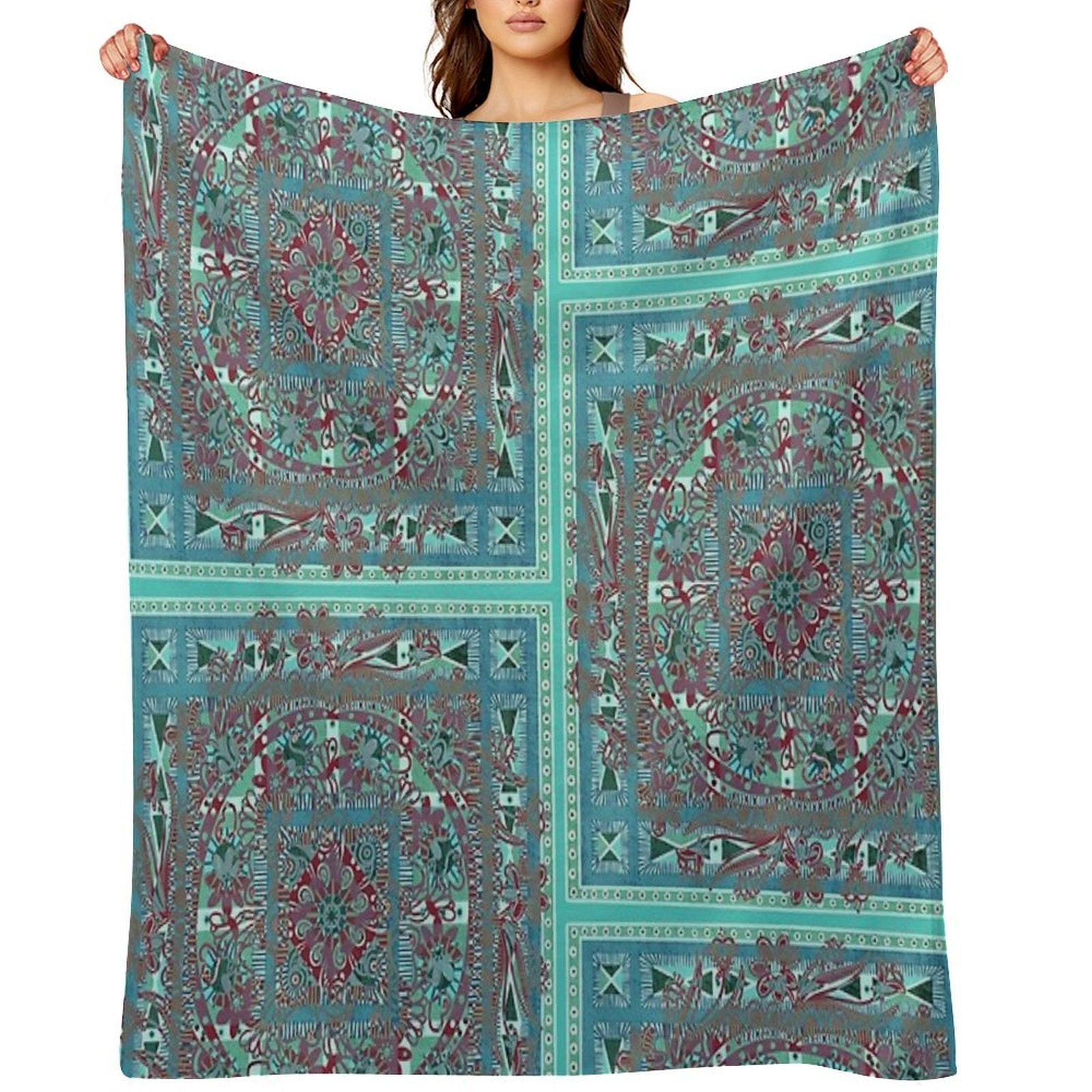 Surya 12  Partial Solar Eclipse Premium Throw Blanket