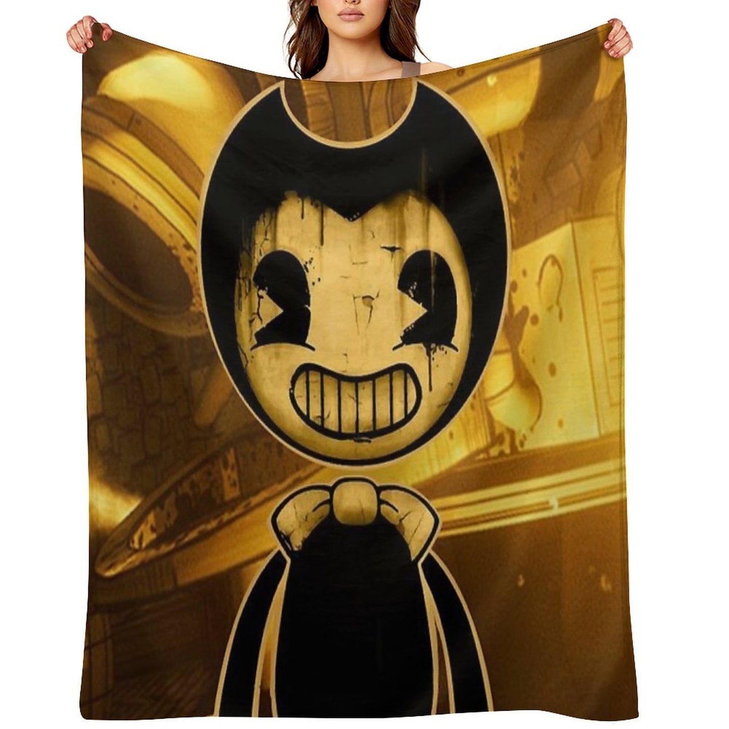 Bendy And The Ink Machine Lightweight Throw Blanket