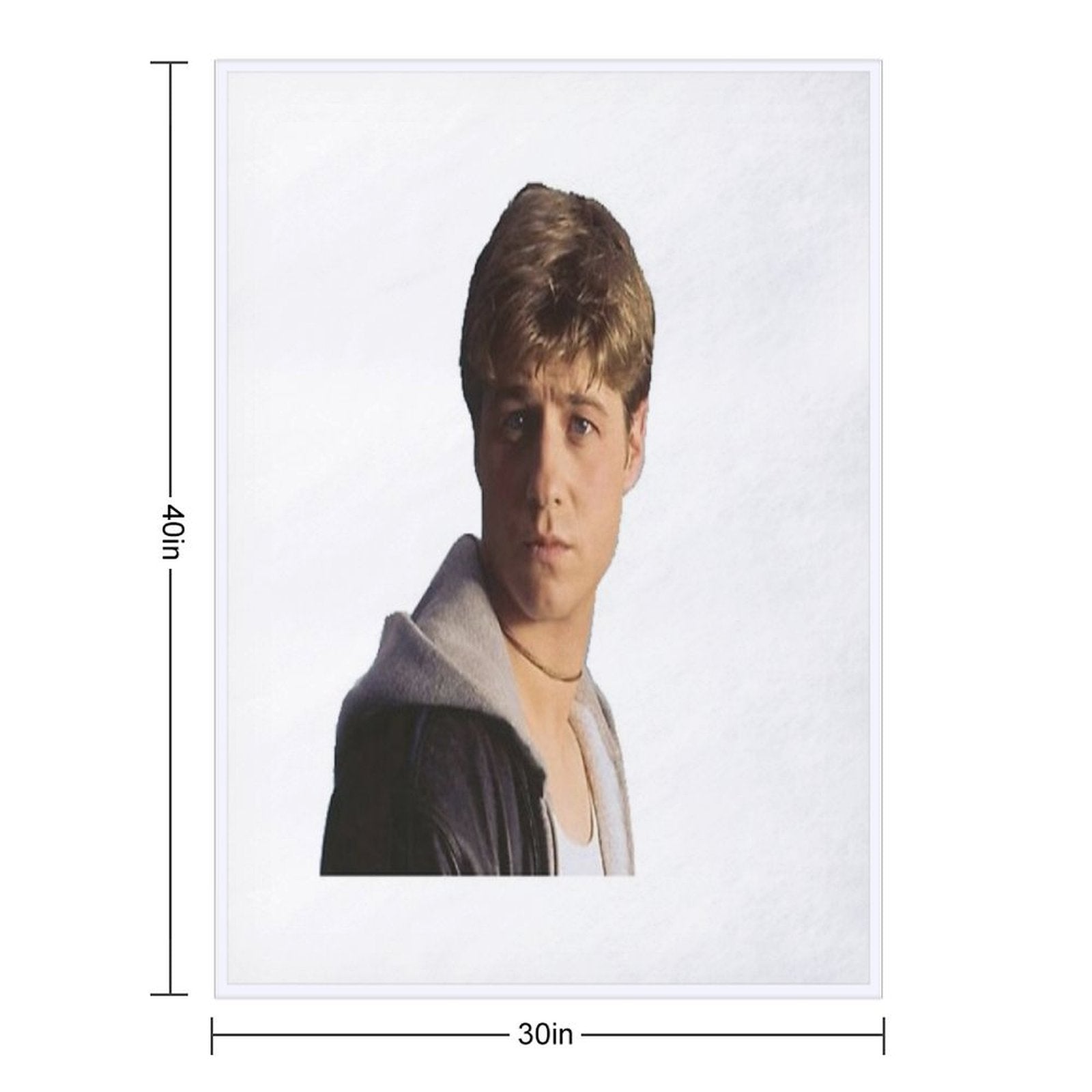 Ryan The Oc Easy Care Throw Blanket