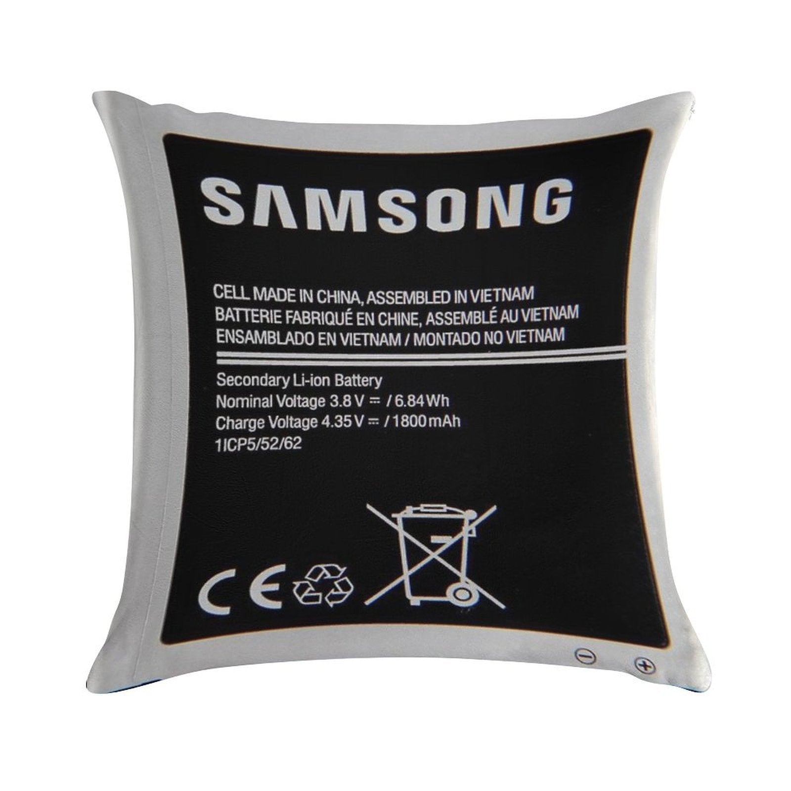 Swollen Battery Premium Soft Warmth Comfort Throw Pillow