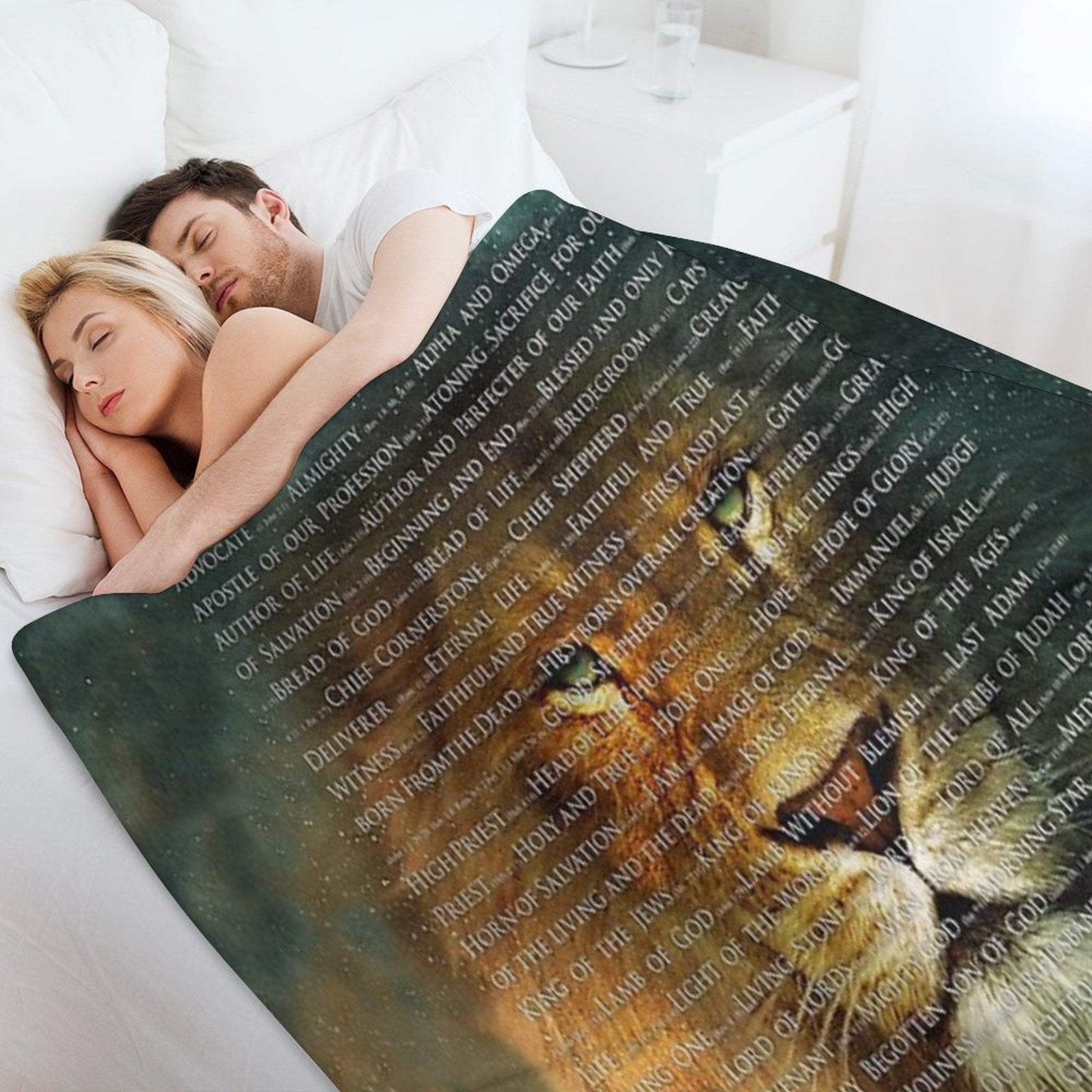 The Names of God Multi-functional Throw Blanket