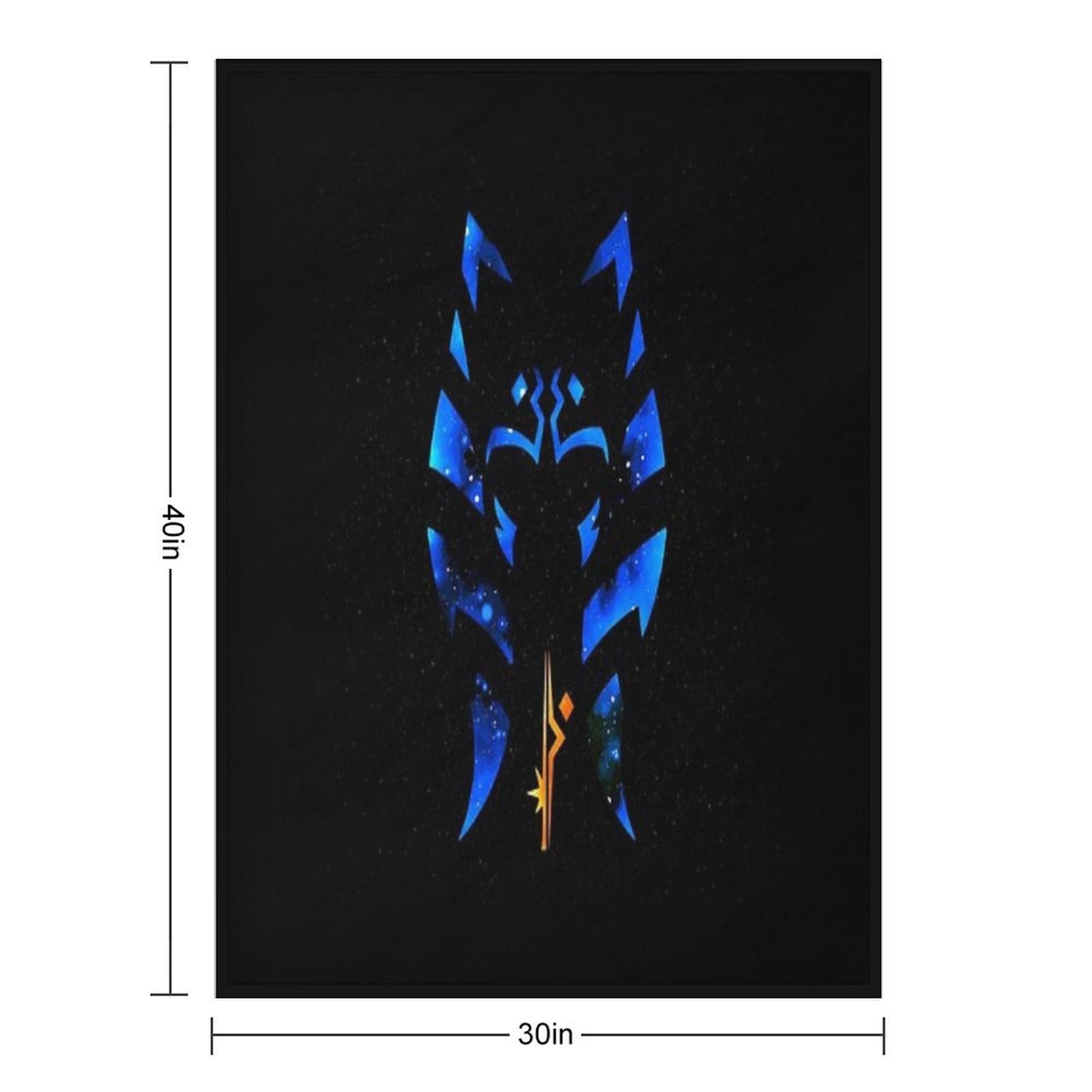 Ahsoka Tano Fulcrum Anti-pilling Throw Blanket