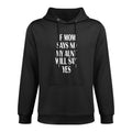 If Mom Says No My Aunt Will Say Yes For Kids Youths Pilling-Resistant Hoodie