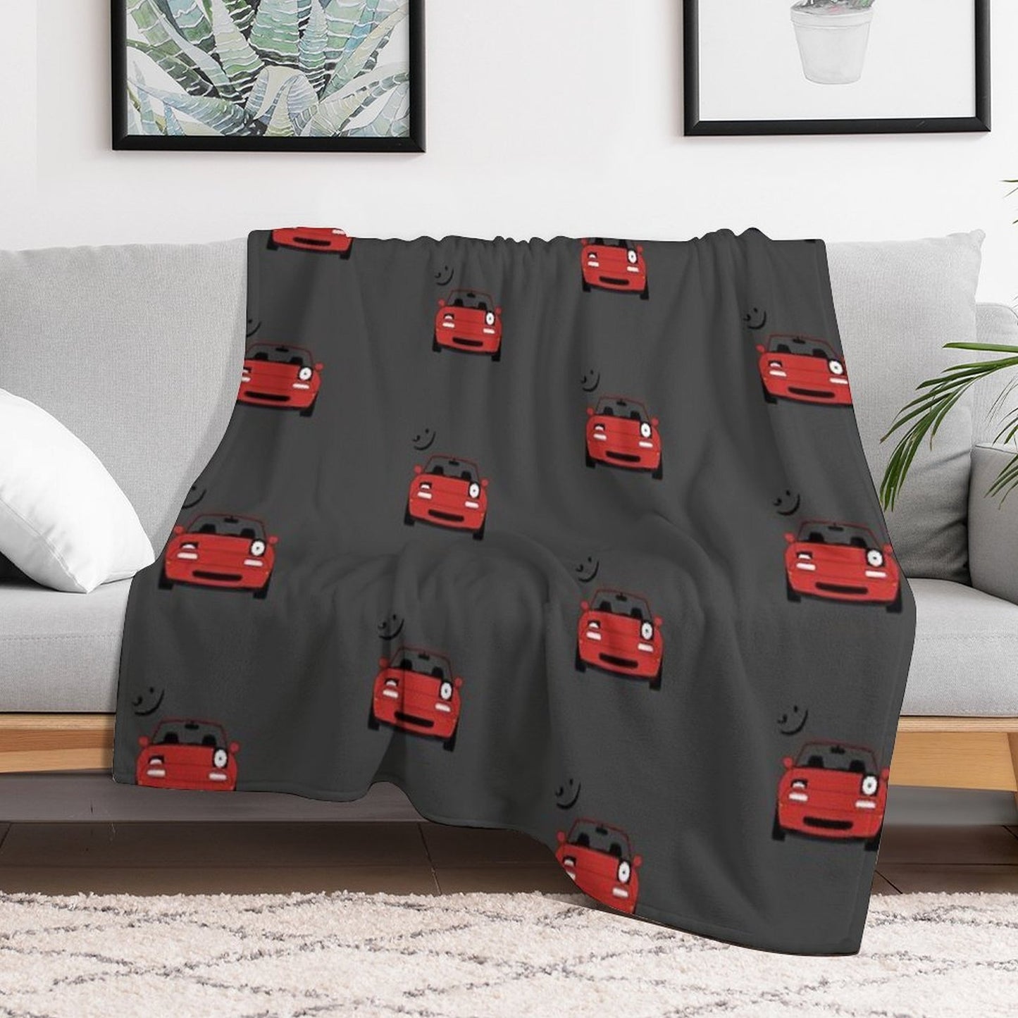 Miata ;) Plush Throw Blanket