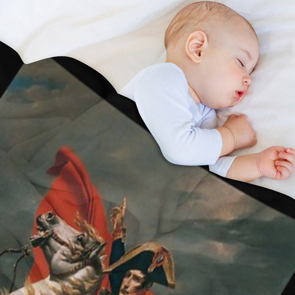 Napoleon Bonaparte Anti-pilling Throw Blanket