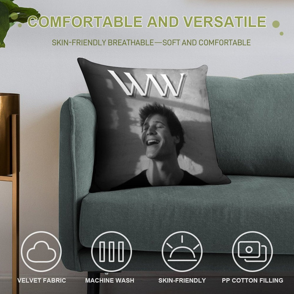 Wincent Weiss Soft High-Density Material Throw Pillow