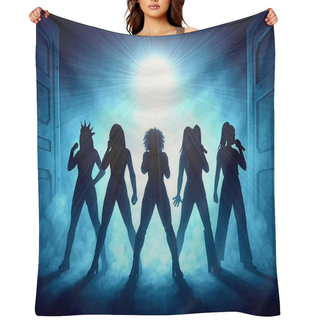 Spice Invaders Anti-pilling Throw Blanket