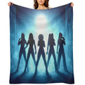 Spice Invaders Anti-pilling Throw Blanket