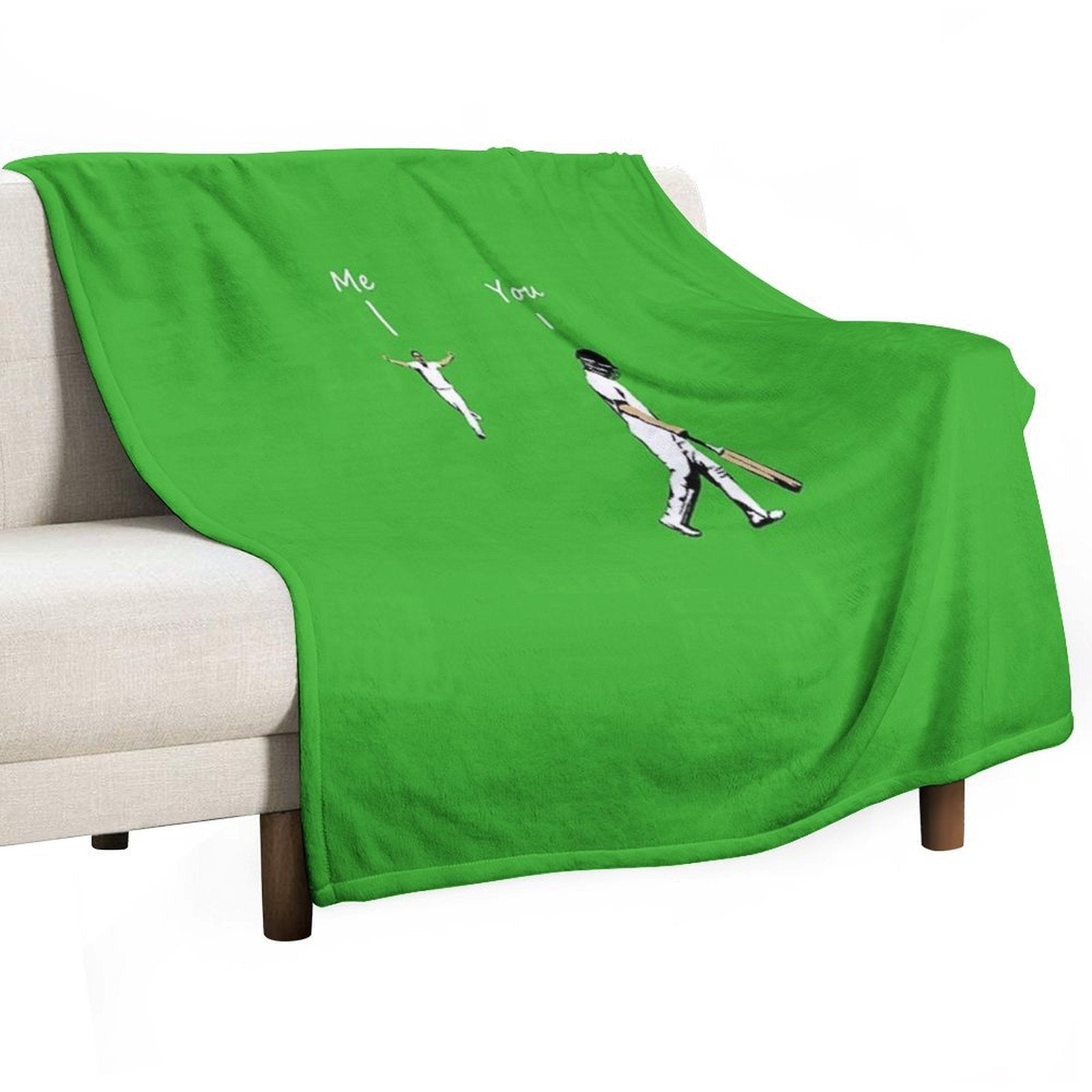 Cricket Shrink-resistant Throw Blanket