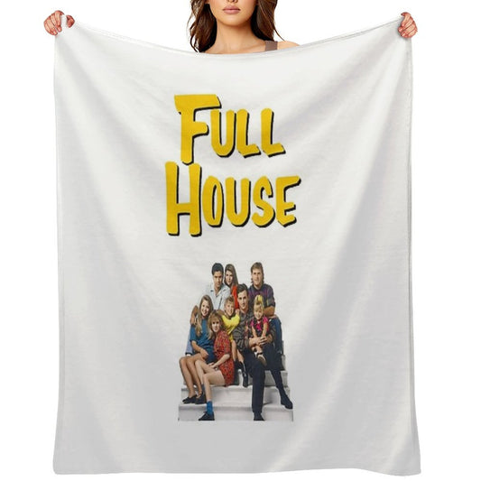 Full House (Sticker 2 Pack) Durable Throw Blanket