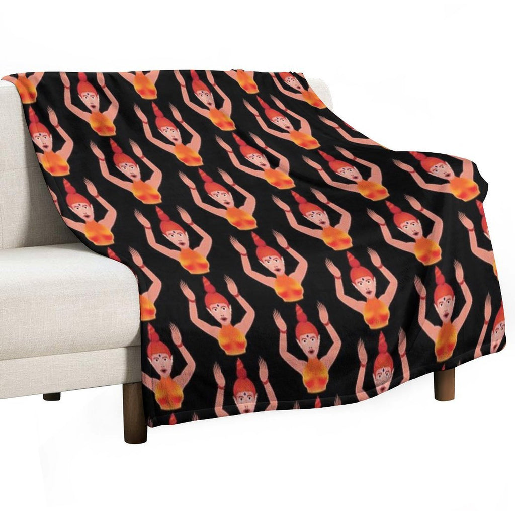 Paws Up Shrink-resistant Throw Blanket