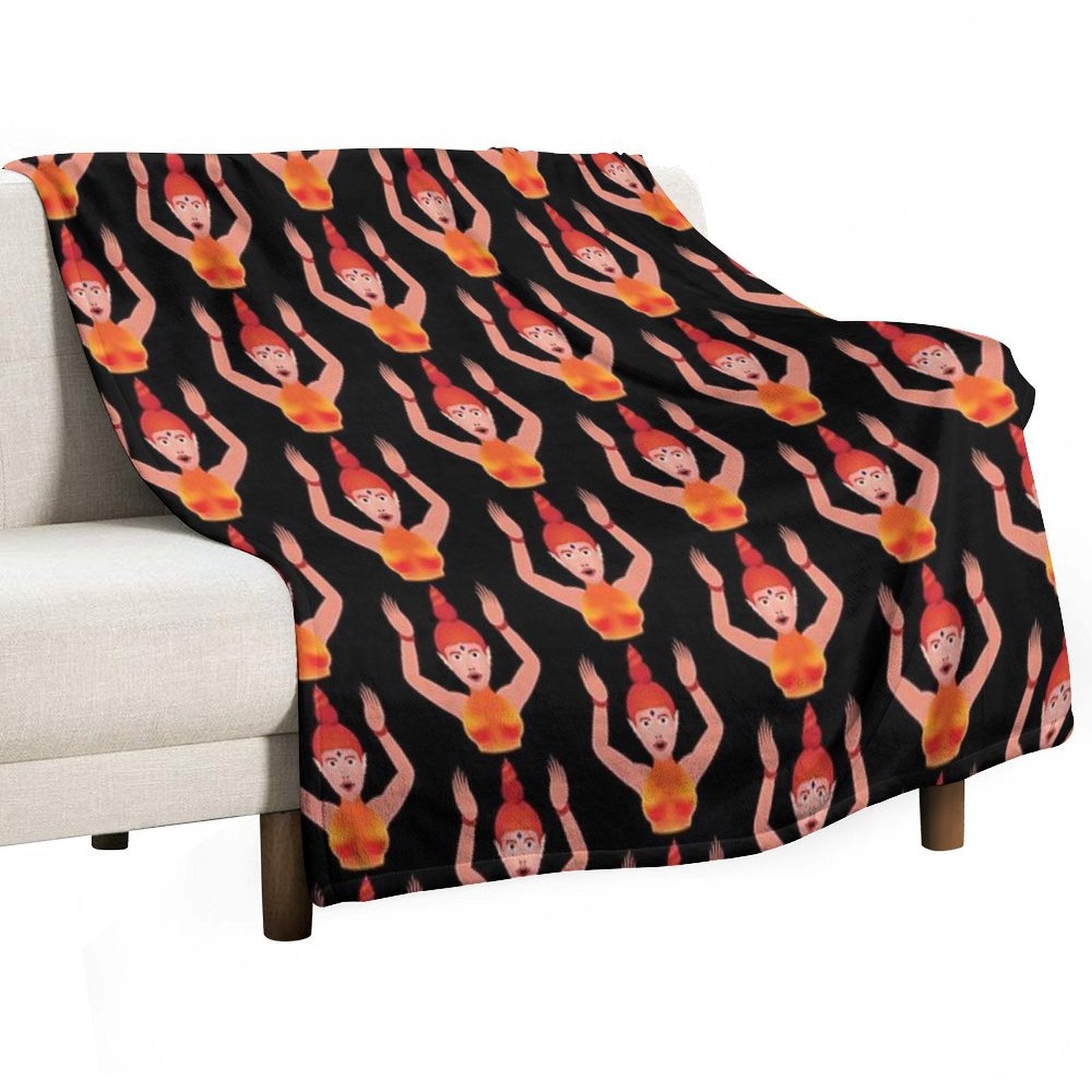 Paws Up Shrink-resistant Throw Blanket