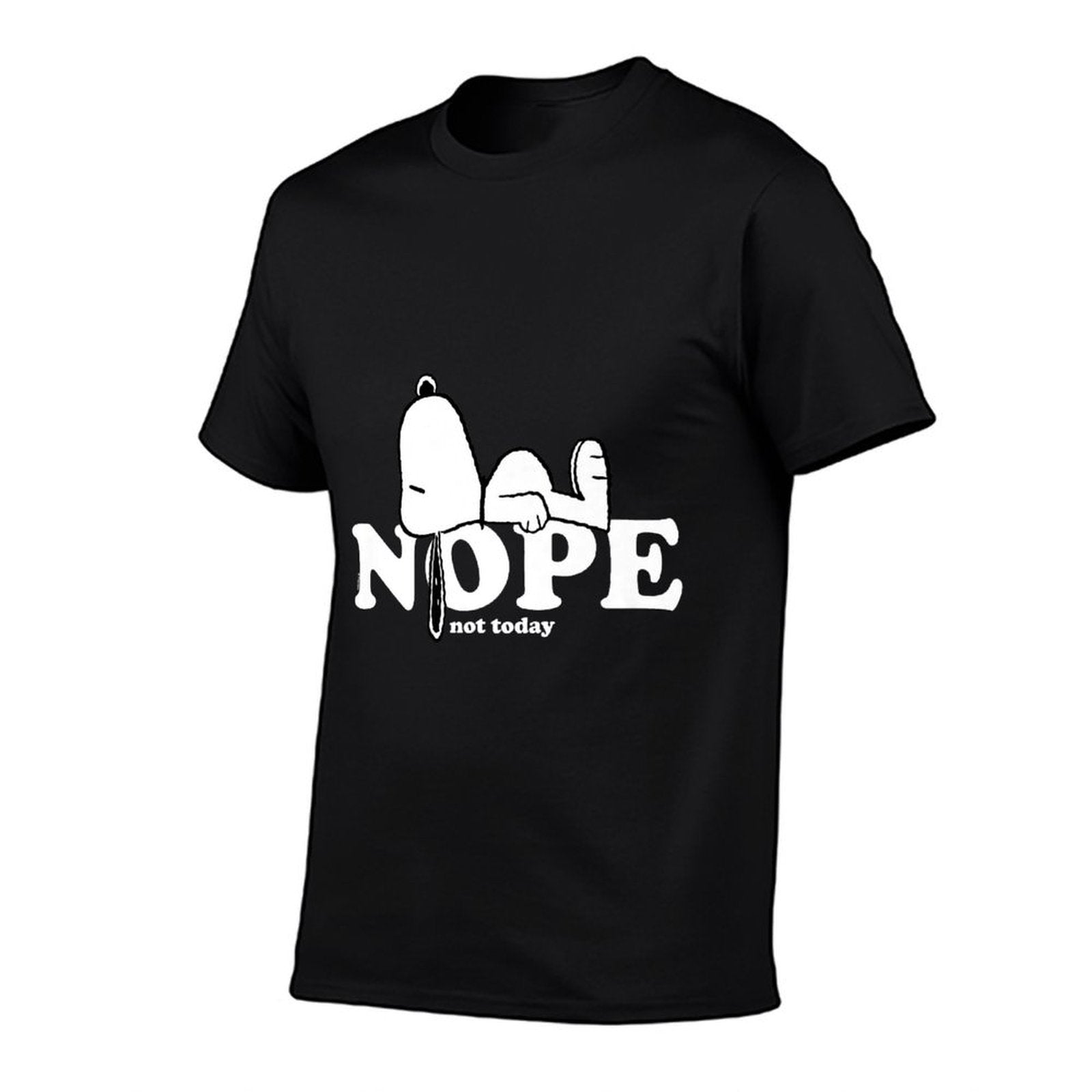 Snoopy Nope Premium  Heathered Texture T-Shirt
